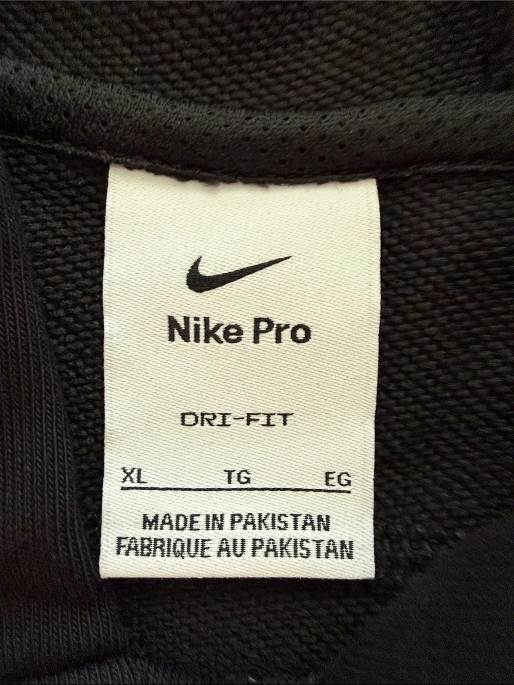 Nike Pro Dri-FIT Full-Zip Hoodie – Girl’s XL